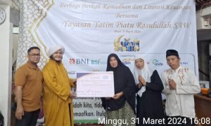 FJB Berbagi Berkah Ramadhan Bersama Yatim Piatu