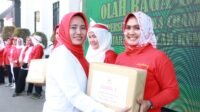 Semarak Peringatan HUT ke-79 Kemerdekaan RI, Persit KCK Koorcab Rem 051 PD Jaya Gelar Beragam Lomba Seru.