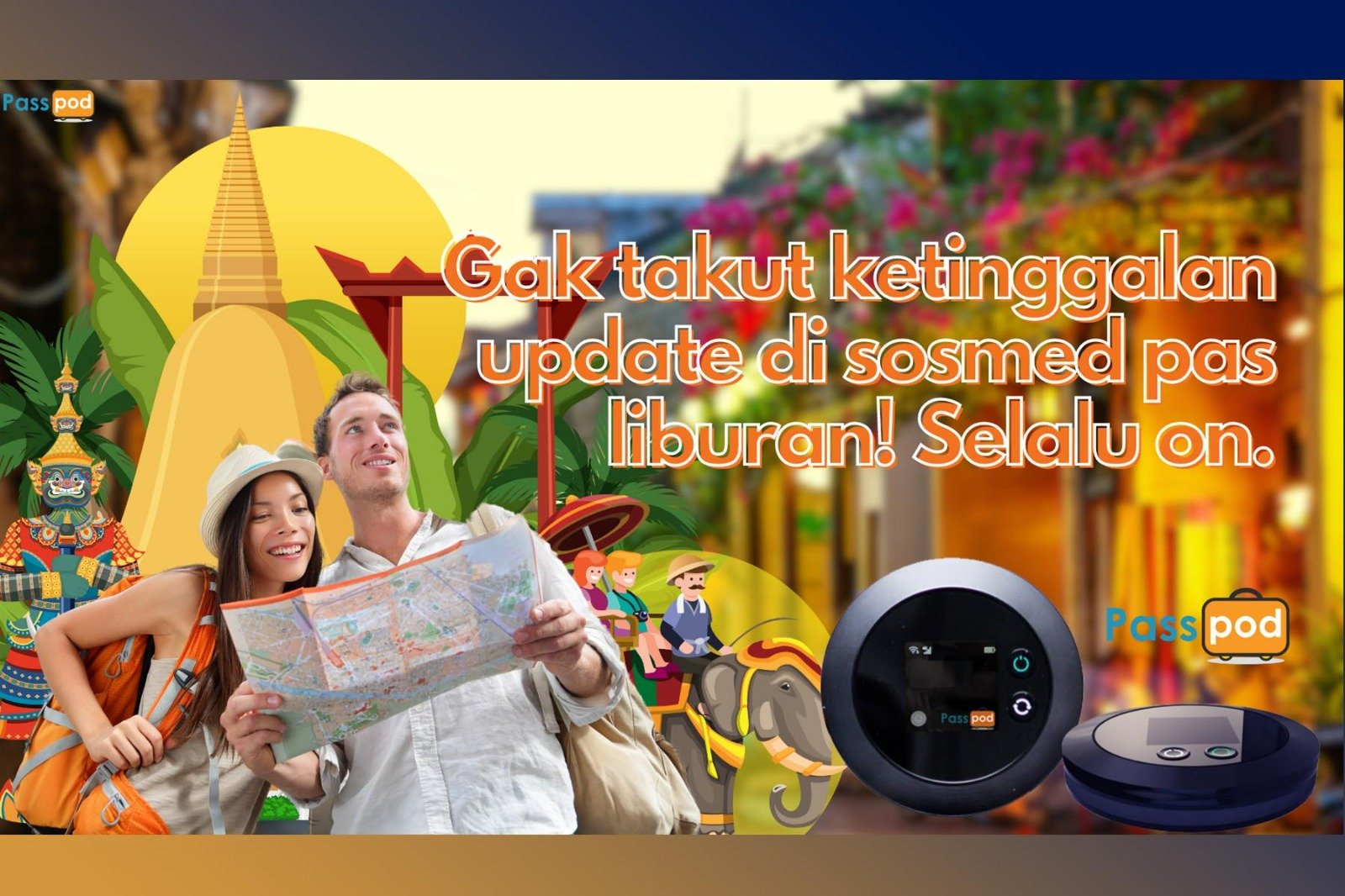 Pelanggan Kini Bisa Pesan Tiket Atraksi di Seluruh Dunia dengan Koneksi Internet Stabil di Program KPK Passpod