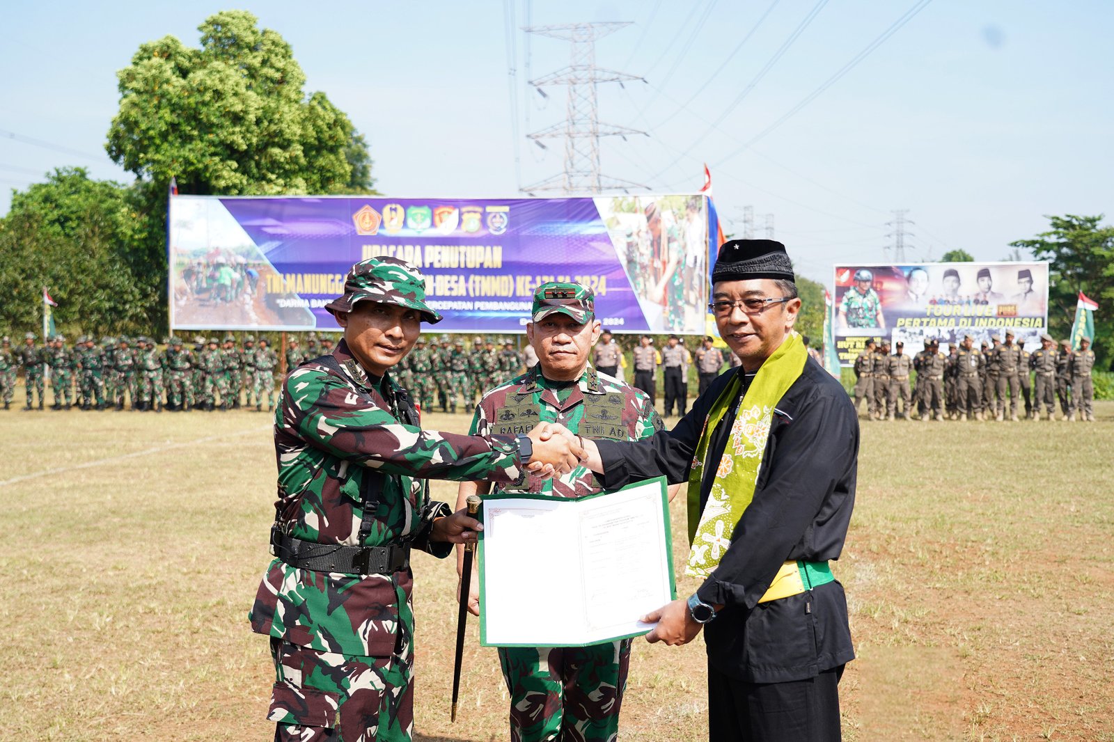 Sukses ! Masyarakat Bojongsari Merasakan Hasil TMMD Ke 121 Kodim 0508/Depok