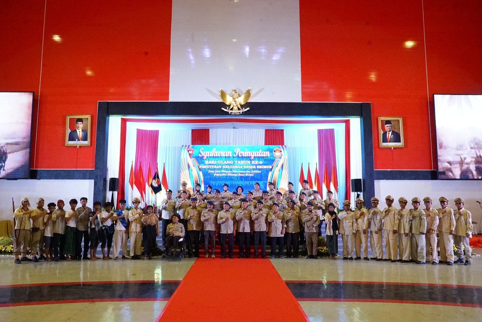 Kesamaan Dengan Hari Juang Polri, PKBB Gelar Syukuran HUT Ke-8 di Mako Brimob Polri