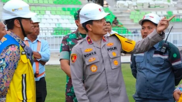 Wakapolda Sumut Pengecekan Stadion Utama PON XXI Aceh-Sumut 2024