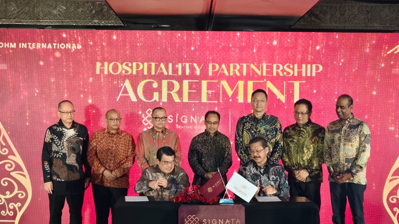 OHM International Sdn Bhd dan Ion Majestic Hospitality Resmi Luncurkan Hotel Bintang 5 di Genting Highlands