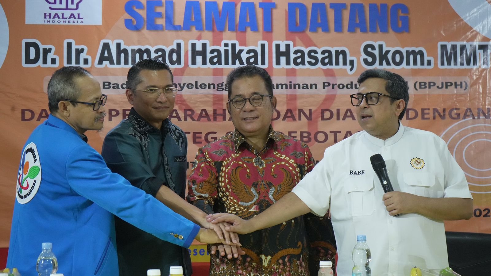 Dukung Program Pemerintah, Kowantara Bersama Kepala BPJPH Sosialisasikan Jaminan Produk Halal