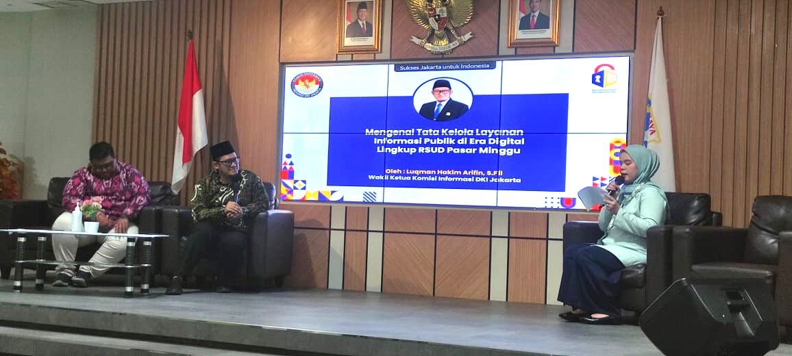 Komisi Informasi DKJ dan RSUD Pasar Minggu Kolaborasi Tingkatkan Keterbukaan Informasi Publik di Era Digital