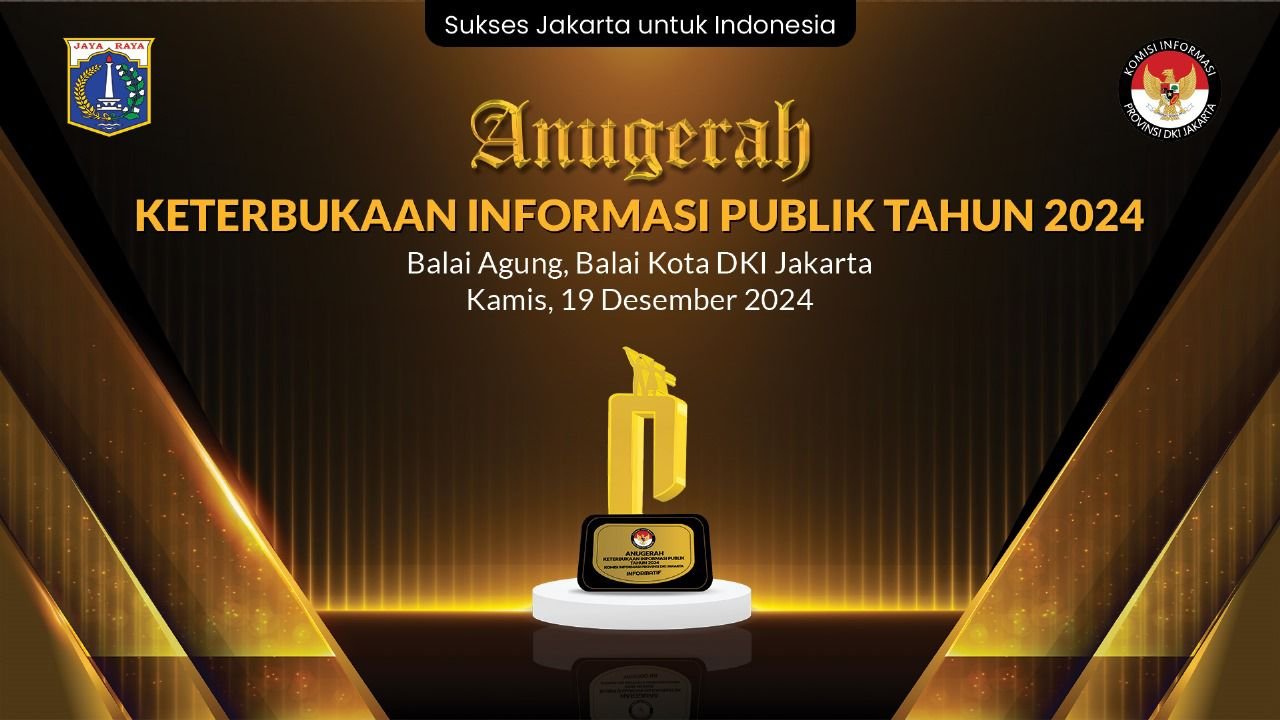 KI DKI Jakarta Siap Gelar Anugerah Keterbukaan Informasi Publik 2024 pada 19 Desember