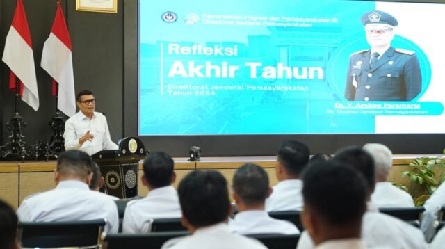 Akselerasi Program Pemasyarakatan, Karutan Bangil Hadiri Refleksi Akhir Tahun Ditjenpas 2024