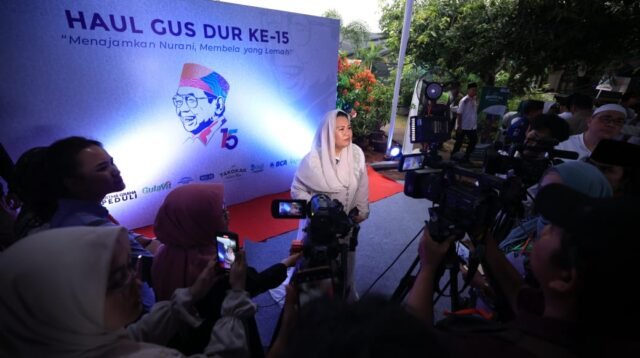 Yenny Wahid : Haul ke-15 Gus Dur Sampaikan Pesan Kuat Keberpihakan Terhadap Mereka yang Lemah