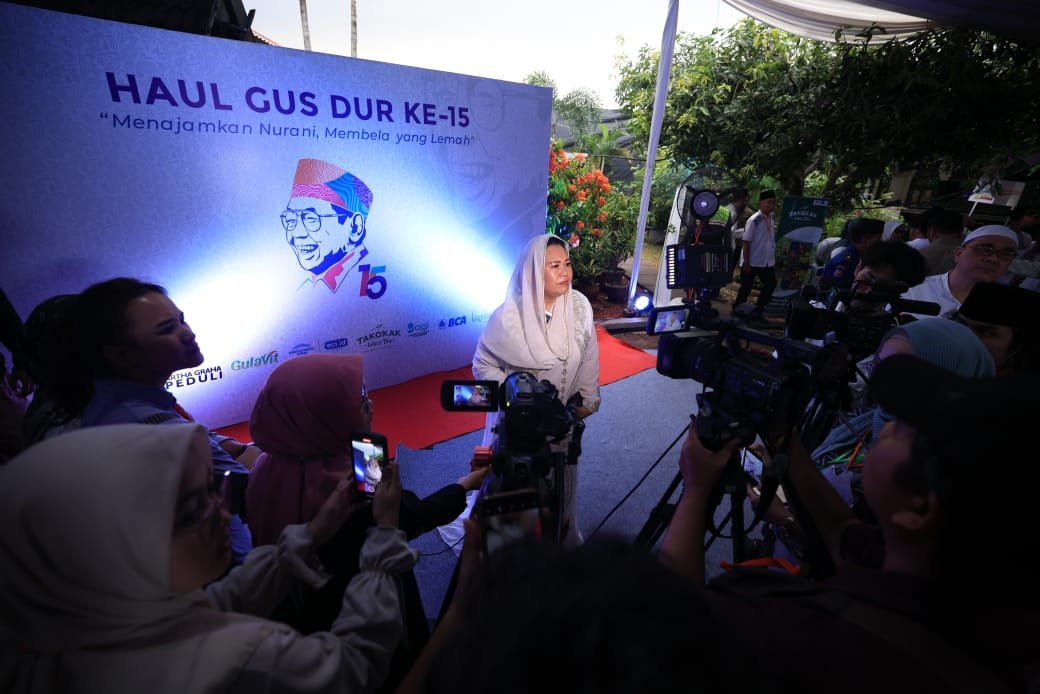 Yenny Wahid : Haul ke-15 Gus Dur Sampaikan Pesan Kuat Keberpihakan Terhadap Mereka yang Lemah