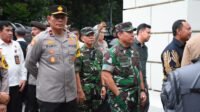 Dandim 0501 Jakarta Pusat Dampingi Pangdam Jaya pada Patroli Natal Bersama Panglima TNI dan Kapolri