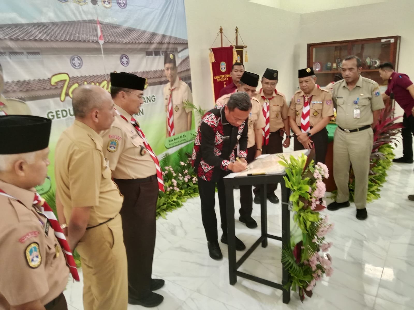 Wali Kota Jaksel Resmikan Gedung Kwarcab Pramuka