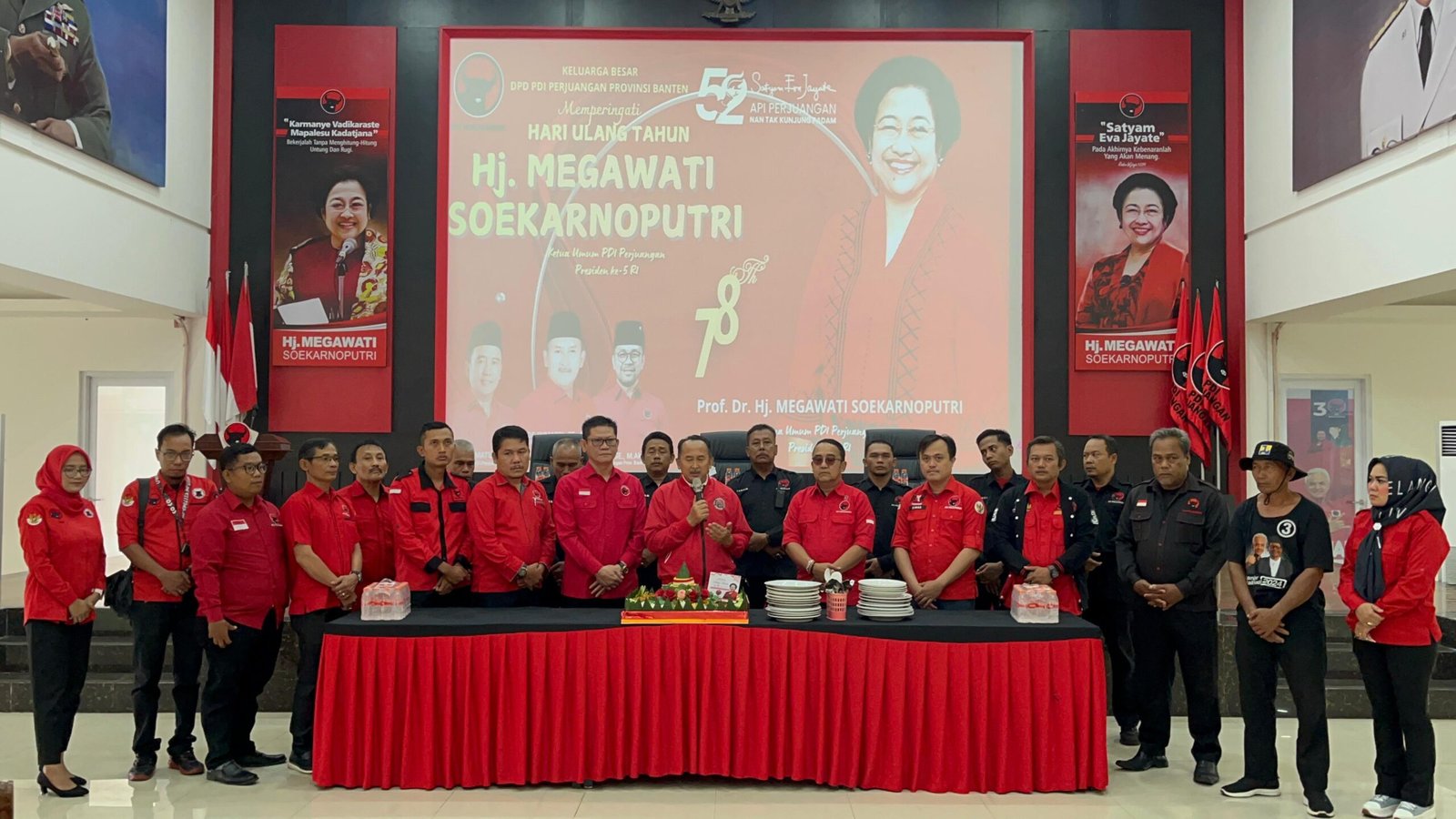 HUT ke -78 Megawati Soekarnoputri, DPD PDIP Provinsi Banten, Bakal Lakukan Gerakan Tanam Pohon