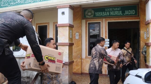 Lapas Pemuda Tangerang Salurkan Bantuan Sembako untuk Panti Asuhan Nurul Jadid