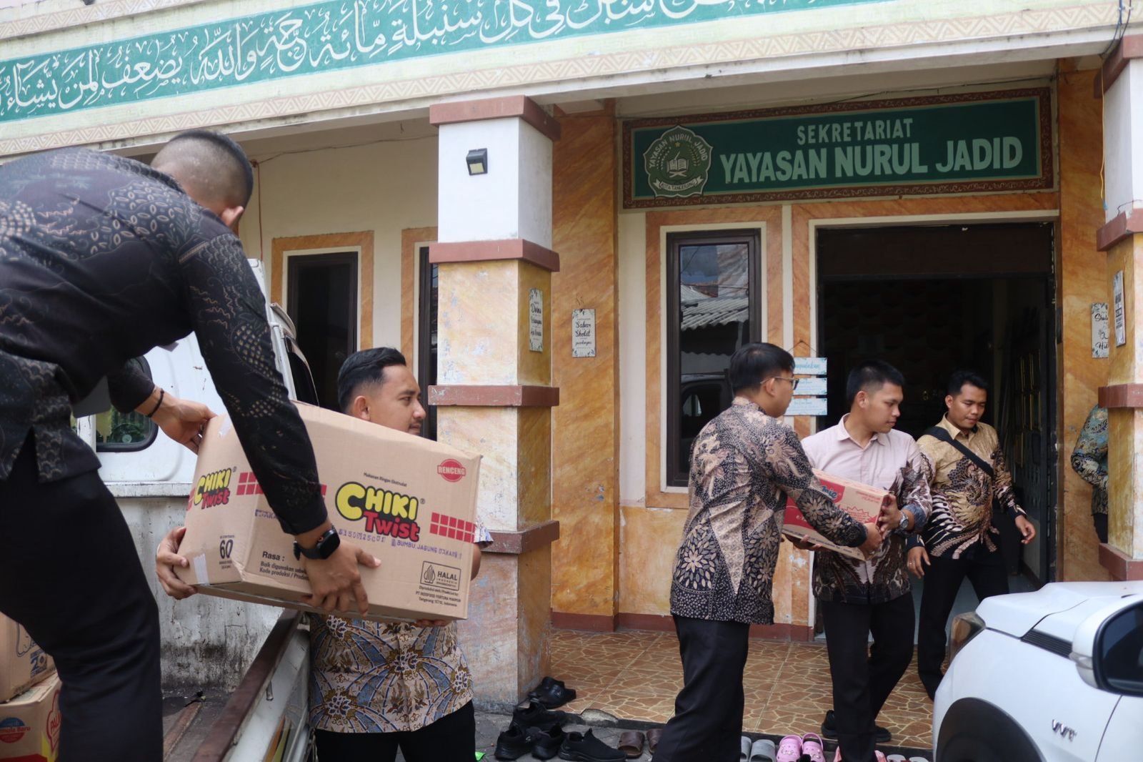 Lapas Pemuda Tangerang Salurkan Bantuan Sembako untuk Panti Asuhan Nurul Jadid