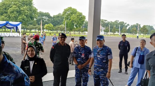 Wadansat Brimob Polda Jabar Hadiri Peresmian Gedung Mako Lanud Sulaiman, Perkuat Sinergi TNI-POLRI