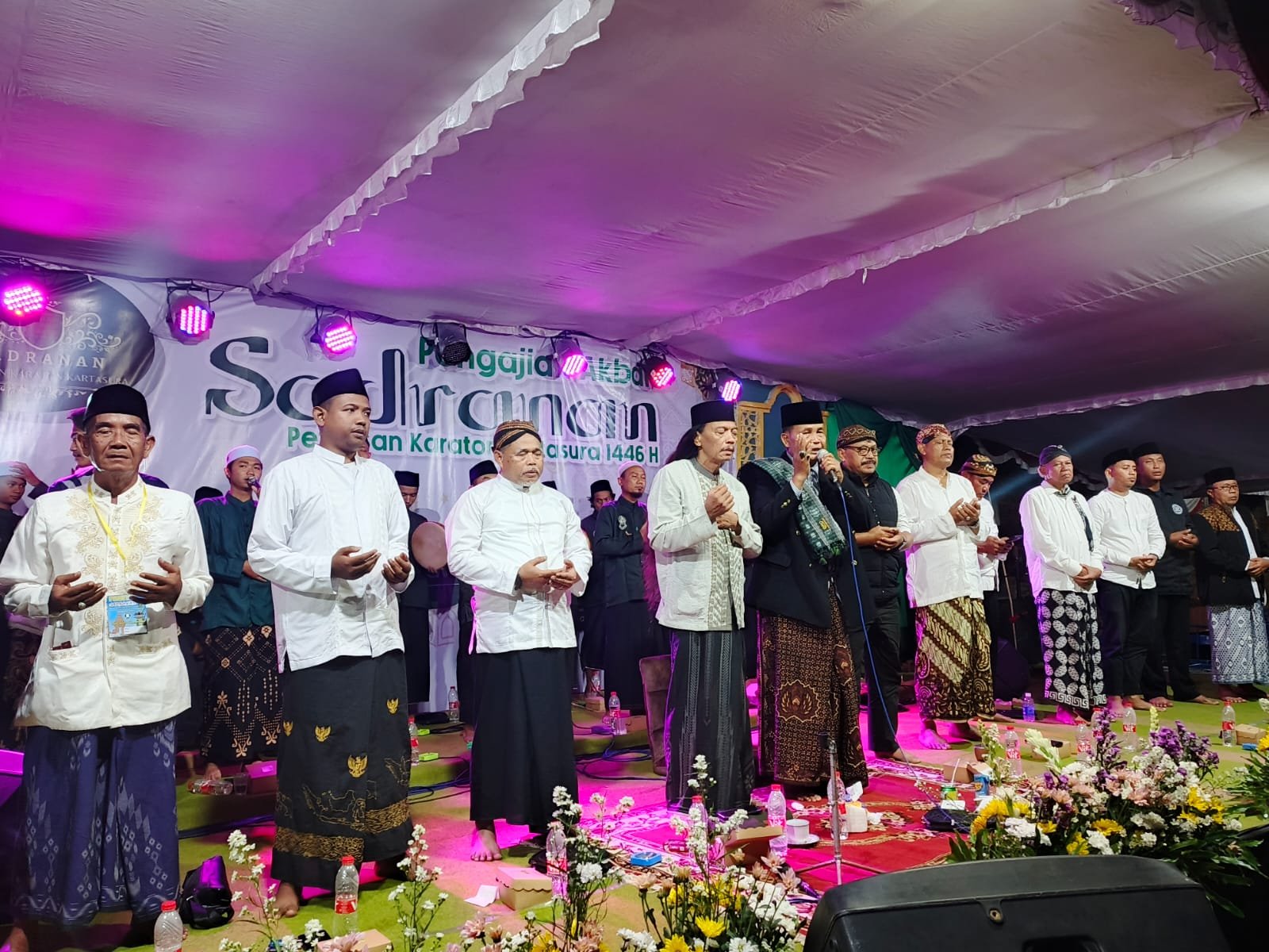 Puncak Sadranan Petilasan Kraton Kartasura Ditutup dengan Pengajian Akbar