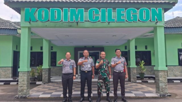 Kunjungan Kerja Kalapas Cilegon ke Kodim 0623 dan BNN Kota Cilegon Perkuat Sinergi Antarinstansi