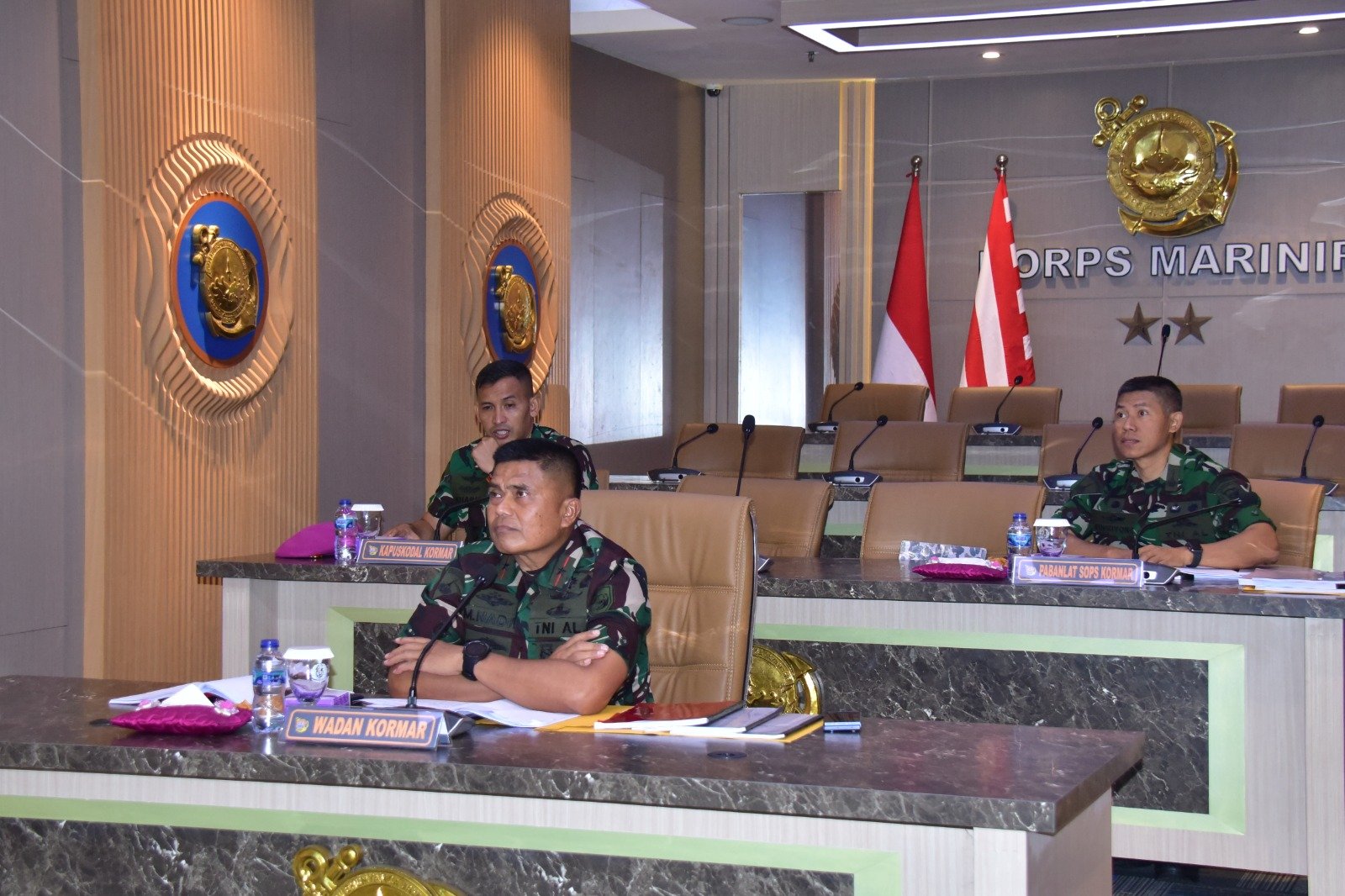 Wadan Kormar Ikuti Uji Naskah II Latihan TNI AL dan Pembentukan Museum Pusat TNI AL