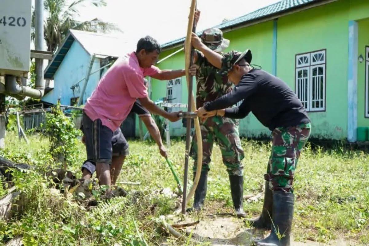 Sumur Bor Program Unggulan Kasad, Mulai Dikerjakan Satgas TMMD di Tarakan