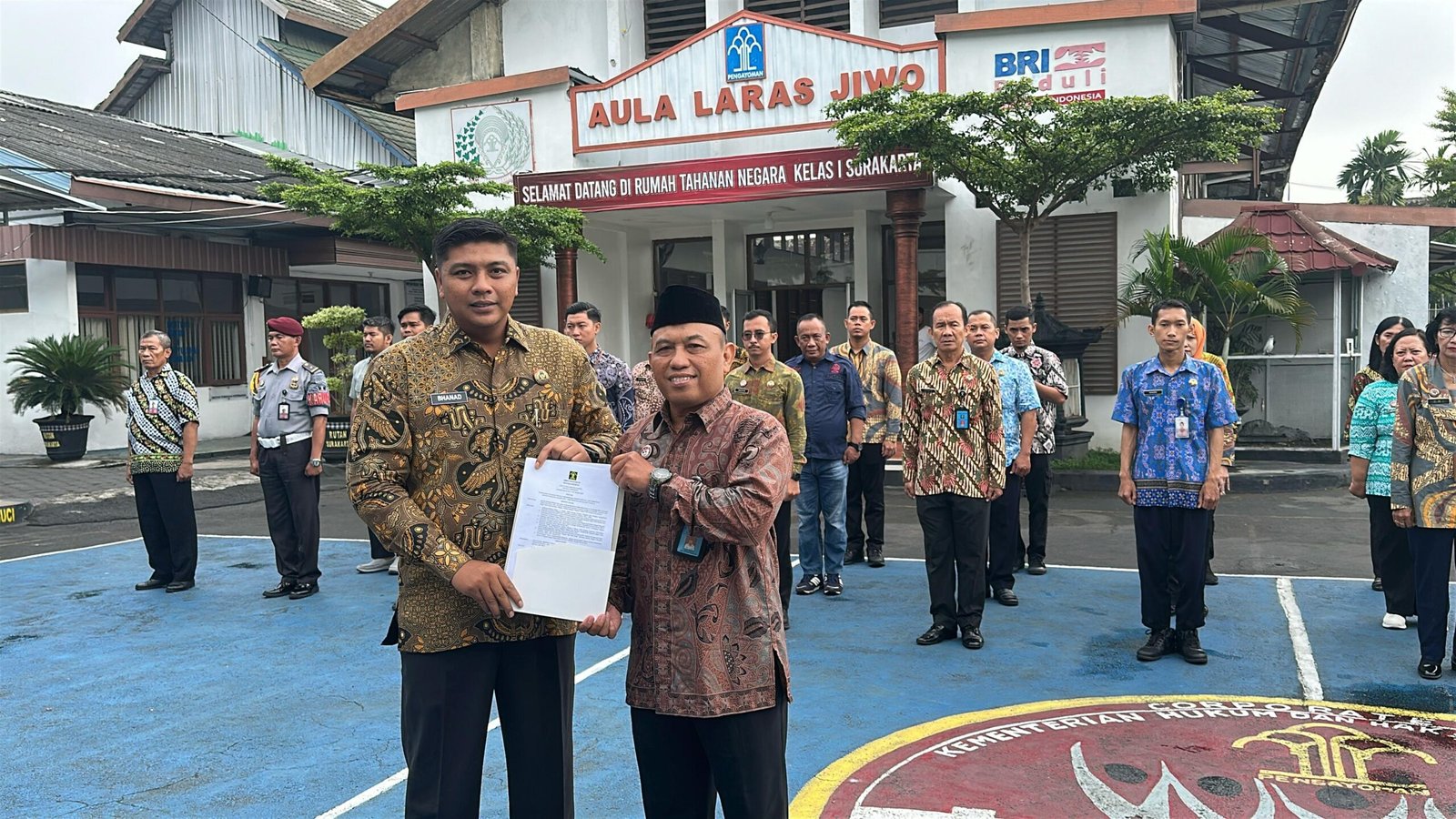 Kepala Rutan Kelas I Surakarta Gelar Pelepasan Purnabakti