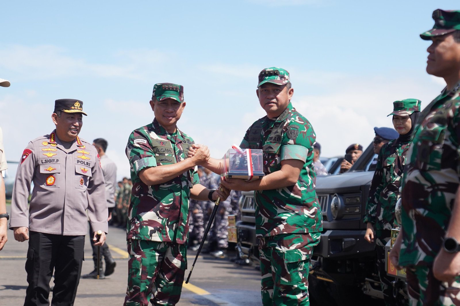 Kasad Terima Ransus Maung dari Menhan, Perkuat Mobilitas Satuan TNI AD