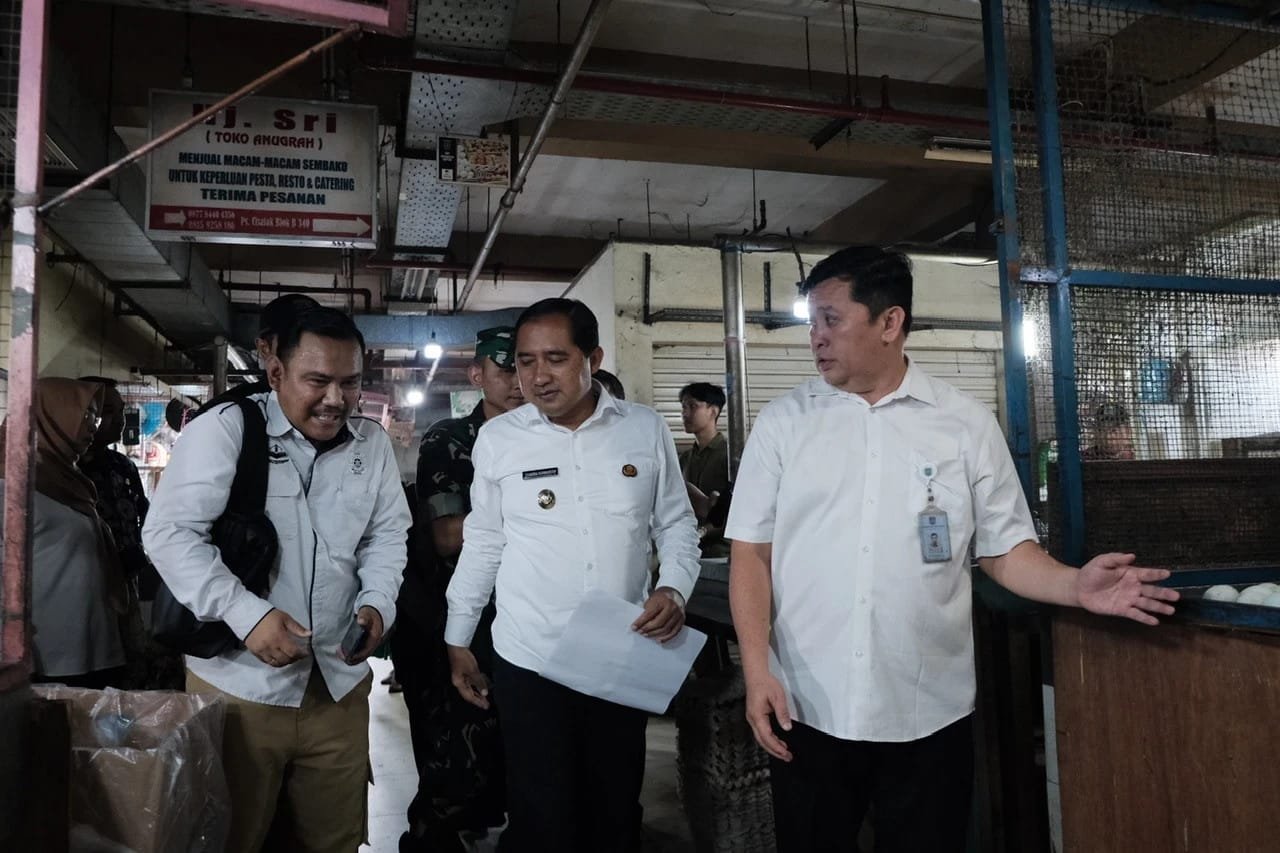 Wakil Walikota Depok Instruksikan UPT Pasar Cisalak untuk Perbaiki Sarana dan Prasarana