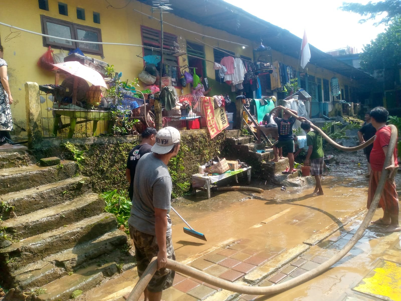 Korban Banjir Luapan Sungai Ciliwung di Depok Segera Diatasi