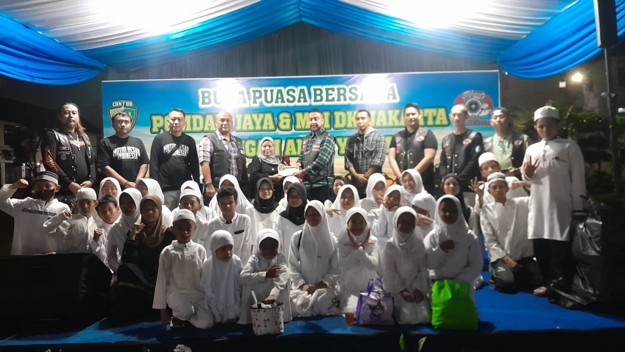 Ramadhan Saat Berbagi Dalam Kebaikan, MBI Jakarta Bersama PomDam Jaya Gelar BukBer Dan Santunan