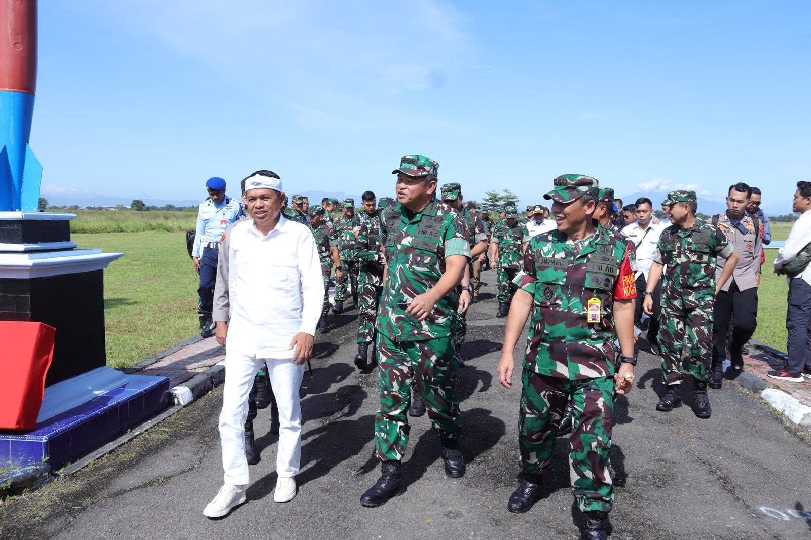 Kasad Hadiri Panen Raya Bersama Presiden: Komitmen untuk Mewujudkan Swasembada Pangan