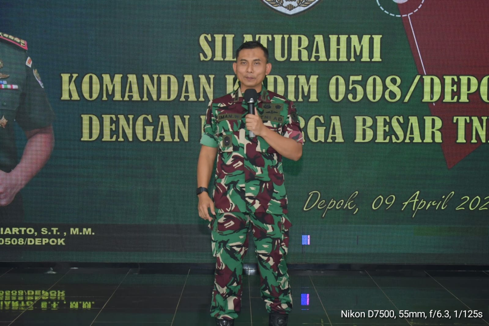 Silaturahmi Keluarga Besar TNI di Kodim 0508/Depok: Memperkuat Sinergi dan Kebangsaan