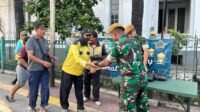 Batalyon Arhanud 6/BAY Gelar Kegiatan Jumat Berbagi untuk Tingkatkan Kepedulian Sosial