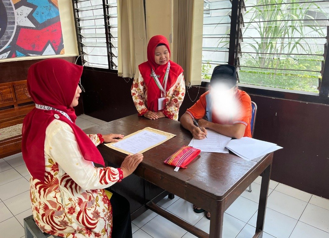 Semangat menggapai Cita - Cita, BK Tempuh Ujian di Lapas Tulungagung