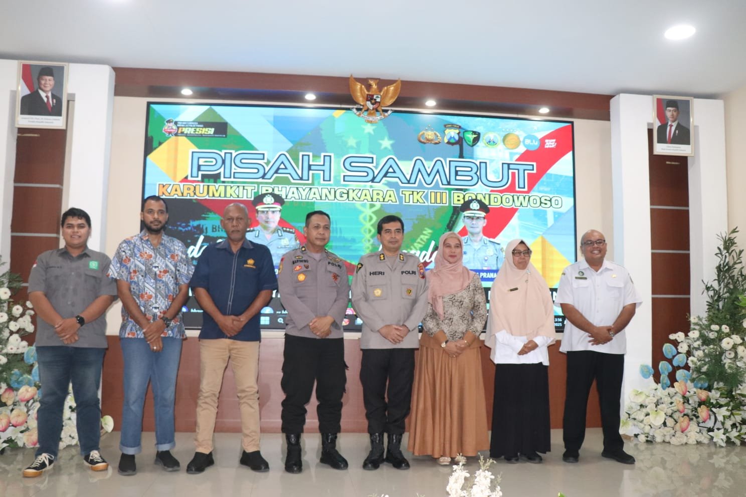 Pisah Sambut Karumkit Bhayangkara Bondowoso