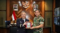 Perkuat Kerja Sama Militer, Kasad Terima Kasgab Jepang di Indonesia