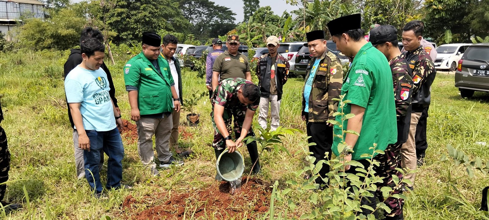 Dandim Depok: Kolaborasi TNI dan GP Ansor untuk Ketahanan Pangan dan Lingkungan