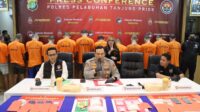 Polres Pelabuhan Tanjung Priok Ungkap 10 Kasus Narkoba, Sita Barang Bukti Bernilai Rp. 2,3 Miliar