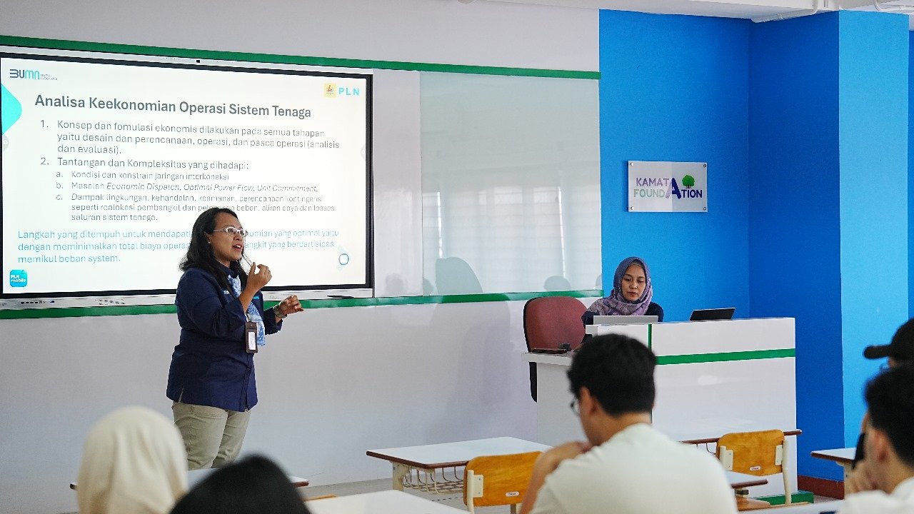 Kartini PLN UIP2B Jamali Hadir ke Universitas Indonesia Berbagi Pengetahuan Sistem Kelistrikan Jawa, Madura, dan Bali