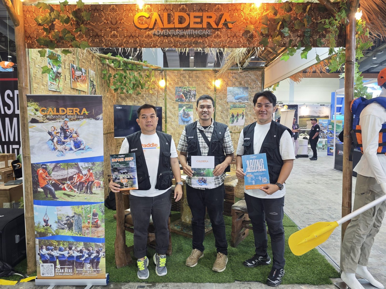 Caldera Adventure Tawarkan Promo Wisata Ekstrem di Pameran DXI 2025 Jakarta