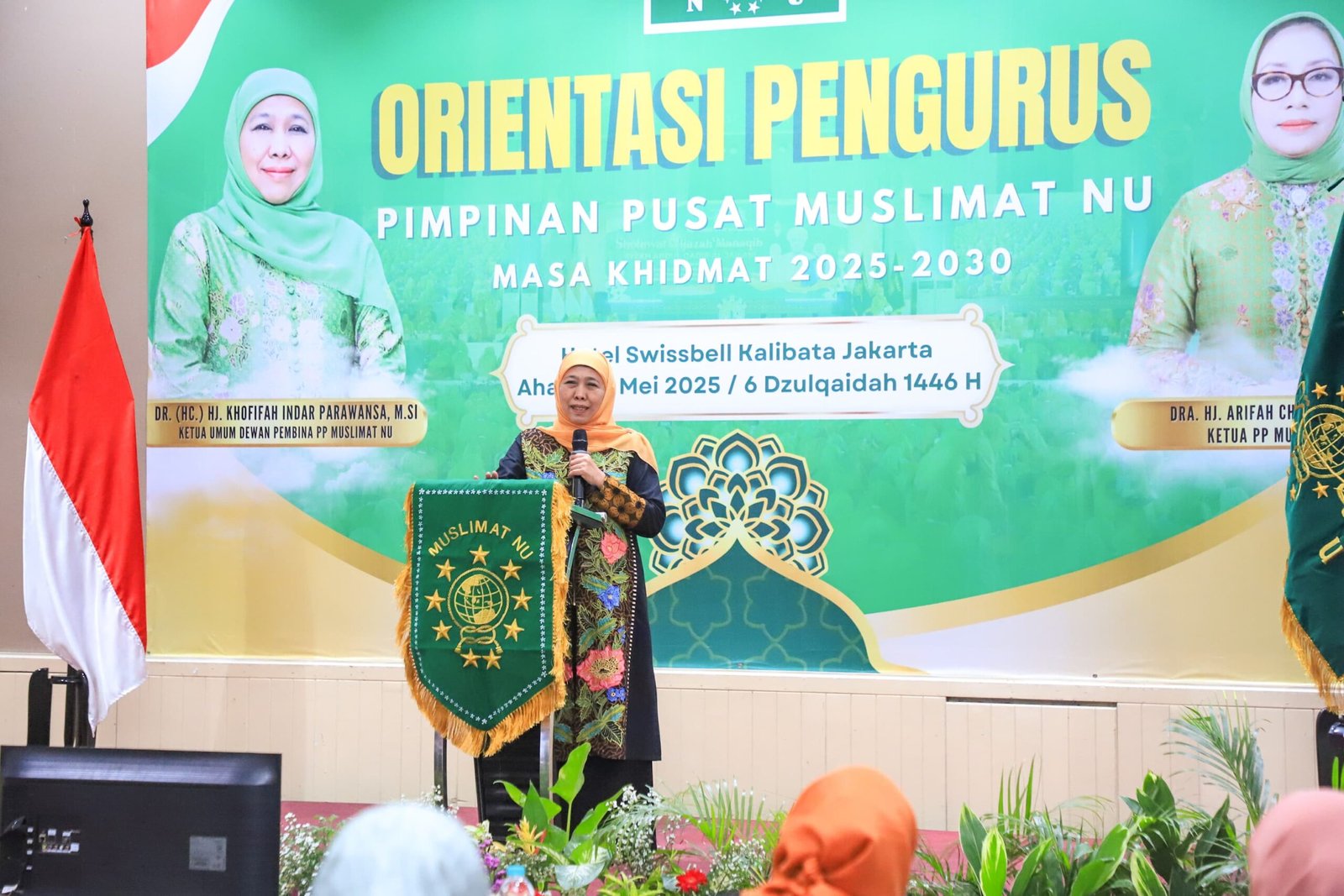 Jelang Rakernas , Khofifah Sampaikan Muslimat NU Siapkan Program Paralegal Untuk Perlindungan Anak dan Perempuan Serta Lembaga Advokasi Keluarga