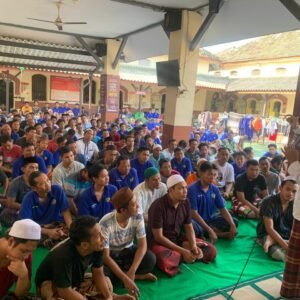 Iman dan Takwa, Warga Binaan Rutan Bangil Ikuti Sholat Dhuha dan Pengajian