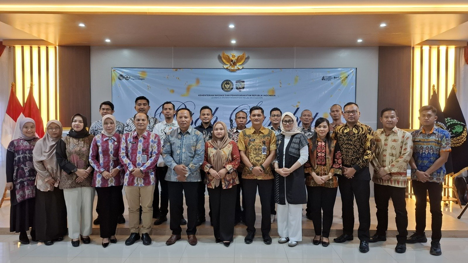 Pisah Sambut Penuh Makna di Lapas Kelas IIA Cilegon