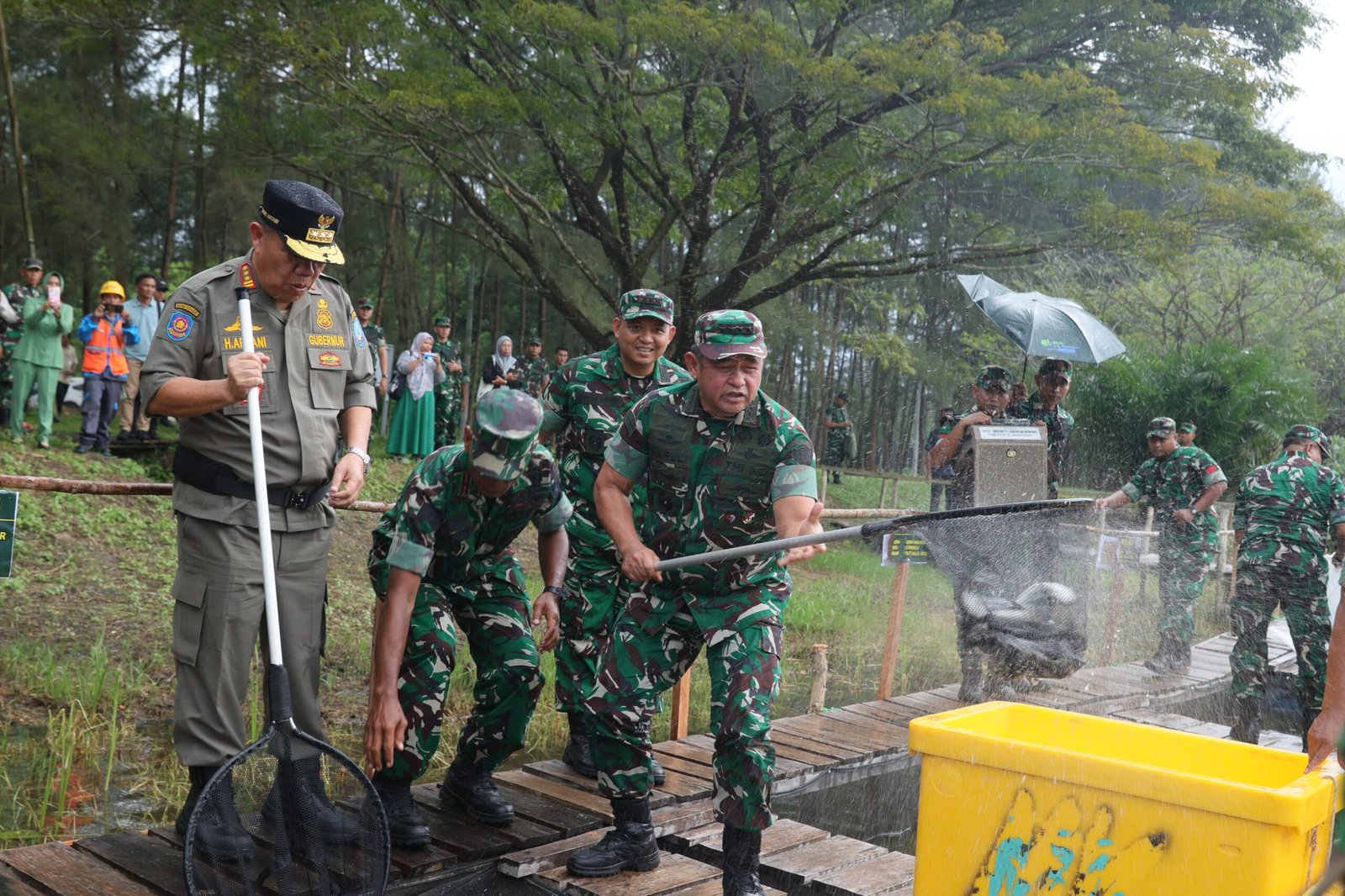 Kasad Apresiasi Inovasi Ketahanan Pangan di Bangka Botanical Garden