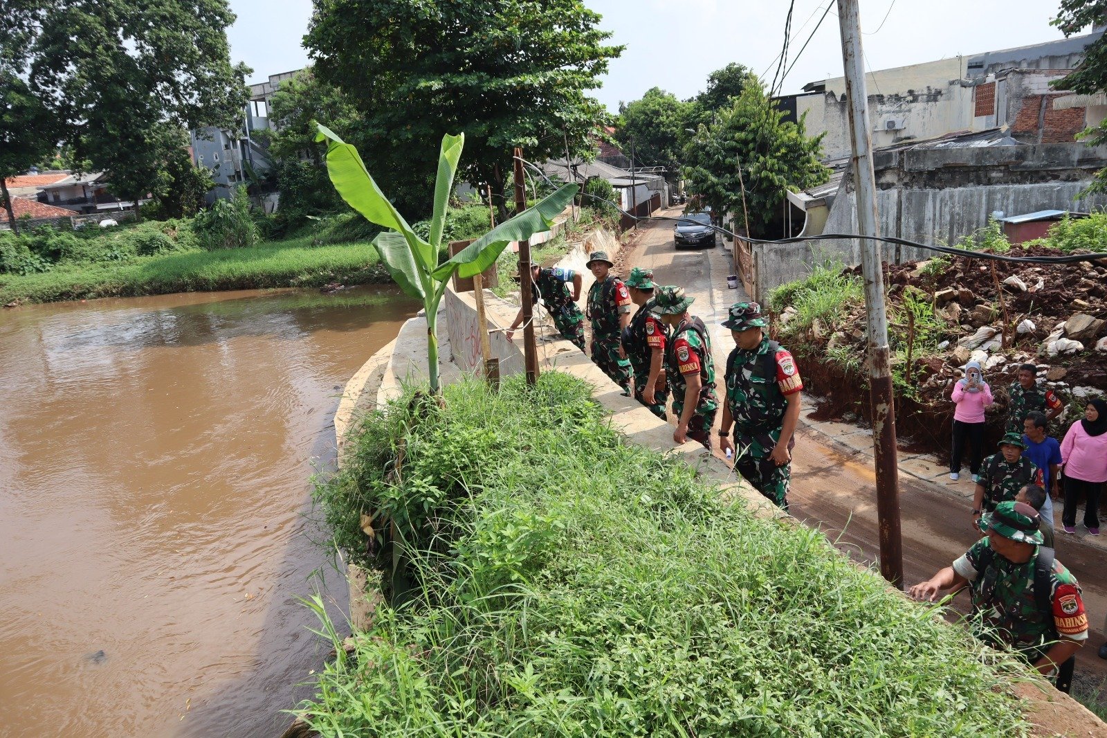 Kodim 0504/Jakarta Selatan Gelar Latihan Penanganan Banjir untuk Personel Teritorial