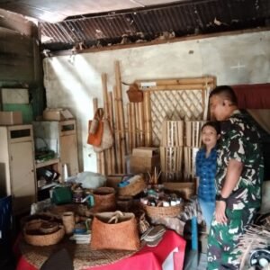 Dandim 0210/TU Dorong UMKM Eceng Gondok Lokal Tembus Pasar Modern dan Menjadi Kerajinan Bernilai Jual