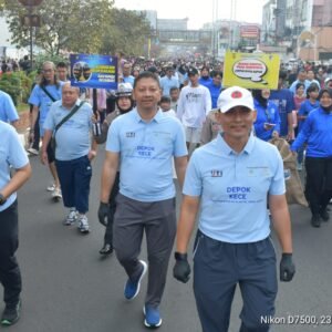 Dandim Hadiri Depok Kece, Gaungkan Gerakan Bumi Tanpa Polusi Plastik