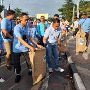 Wali Kota Depok, Dandim, Polwan Satlantas Hingga Jurnalis Aksi Bersih di CFD Margonda