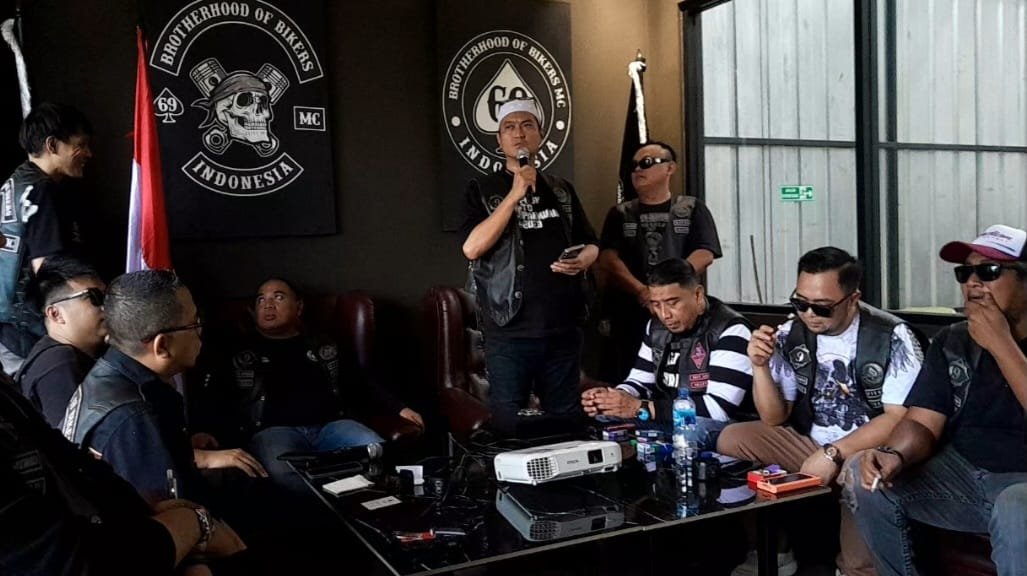 Bro Damitra Kini Sah Sebagai El Presidente Brotherhood Of Bikers Indonesia MC