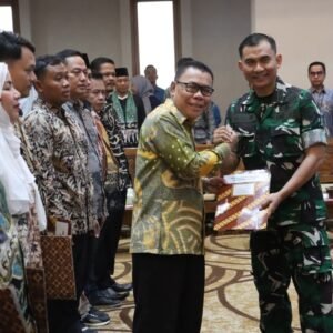 Dandim 0508/Depok Hadiri Launching dan Pengukuhan Pengurus Koperasi Kelurahan Merah Putih