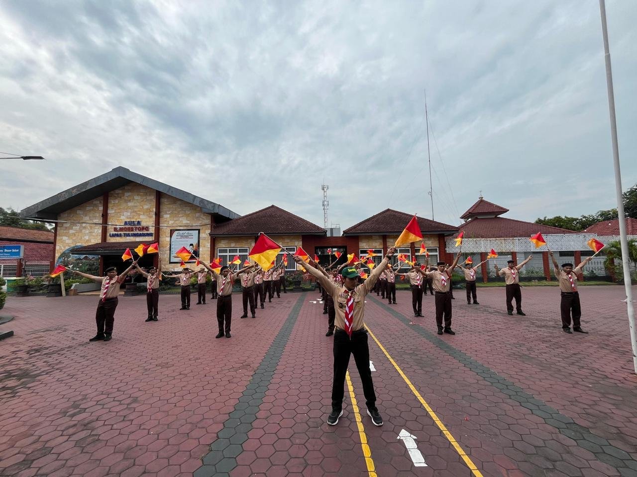 Lapas Tulungagung dan Kwartir Cabang Tulungagung Wujudkan Pembinaan Kepramukaan Warga Binaan