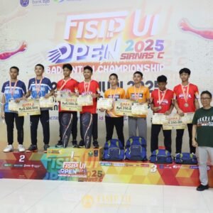 Sirkuit Nasional C FISIP UI Open 2025 Resmi Ditutup: Komitmen Berkelanjutan untuk Pembinaan Atlet Pelajar Indonesia